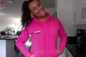 PINK FITNESS PILATES HOODY