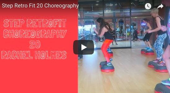 STEP CHOREOGRAPHY WITH RACHEL HOLMES