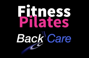 FITNESS PILATES BACK CARE LOGO