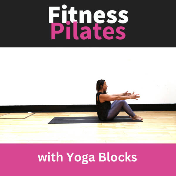 Fitness Pilates with Yoga Blocks