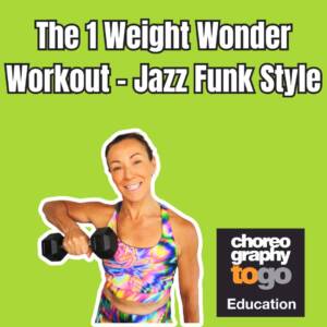 The 1 Weight Wonder Workout - Jazz Funk Style