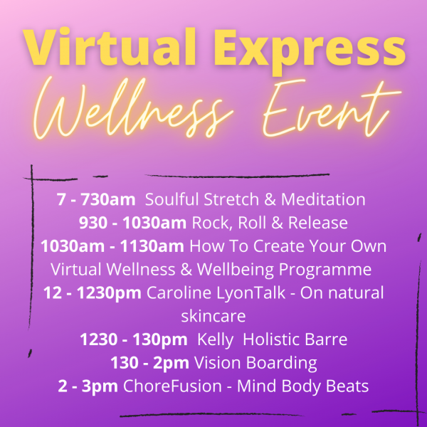 virtual wellness timetable