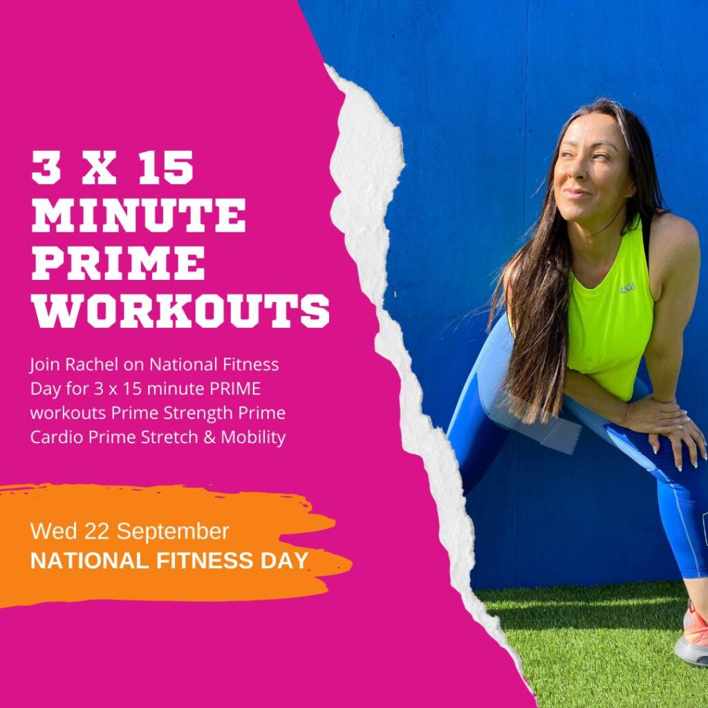 3 x 15 minute PRIME Workouts Choreographytogo