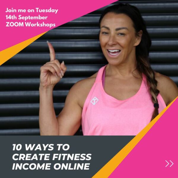 10 Ways To Create Fitness Income Online