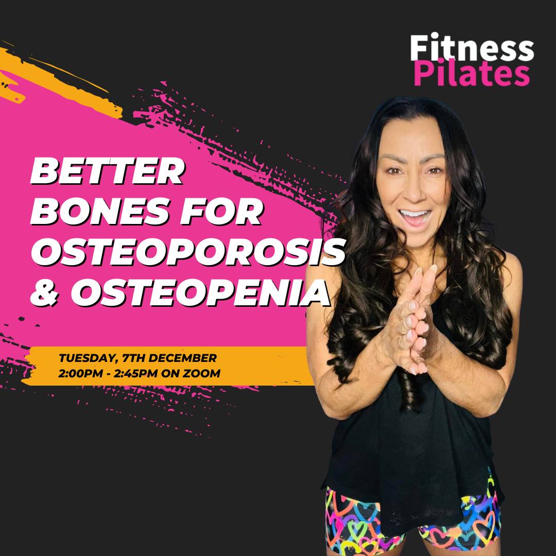 Fitness Pilates Better Bones For Osteoporosis and Osteopenia Choreographytogo
