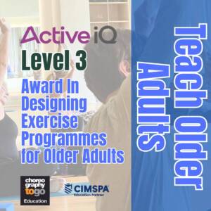 Active IQ Level 3 Award In Designing Exercise Programmes for Older Adults