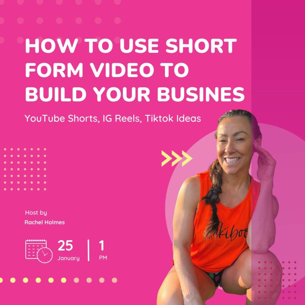 How To Use Short Form Video To Build Your Business - Choreographytogo