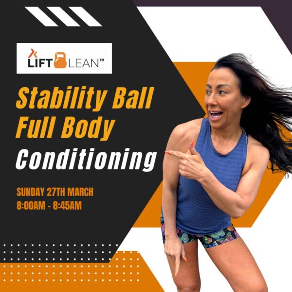 LIFT LEAN Stability Ball Full Body Conditioning