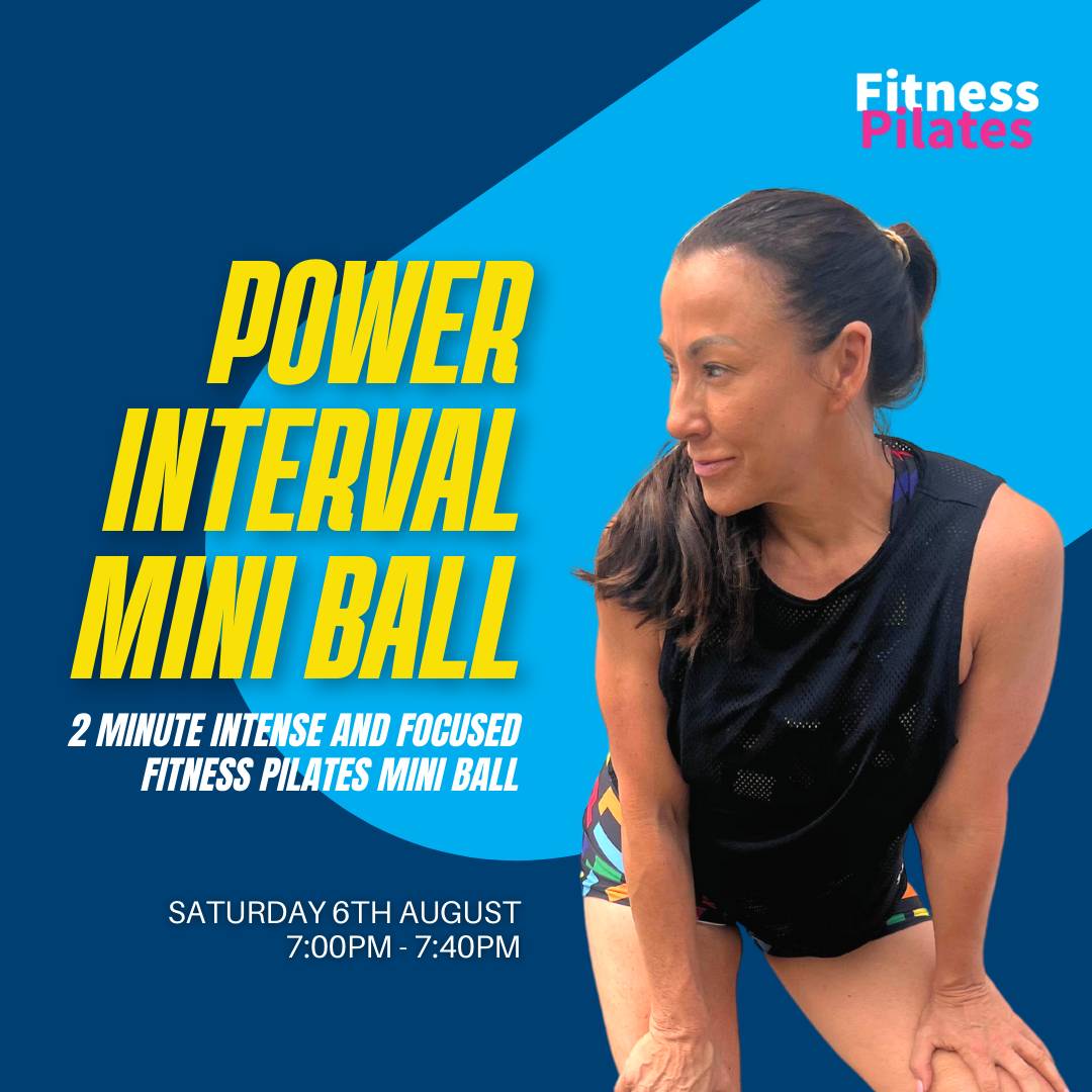 Fitness Pilates Power Interval Mini Ball Choreographytogo