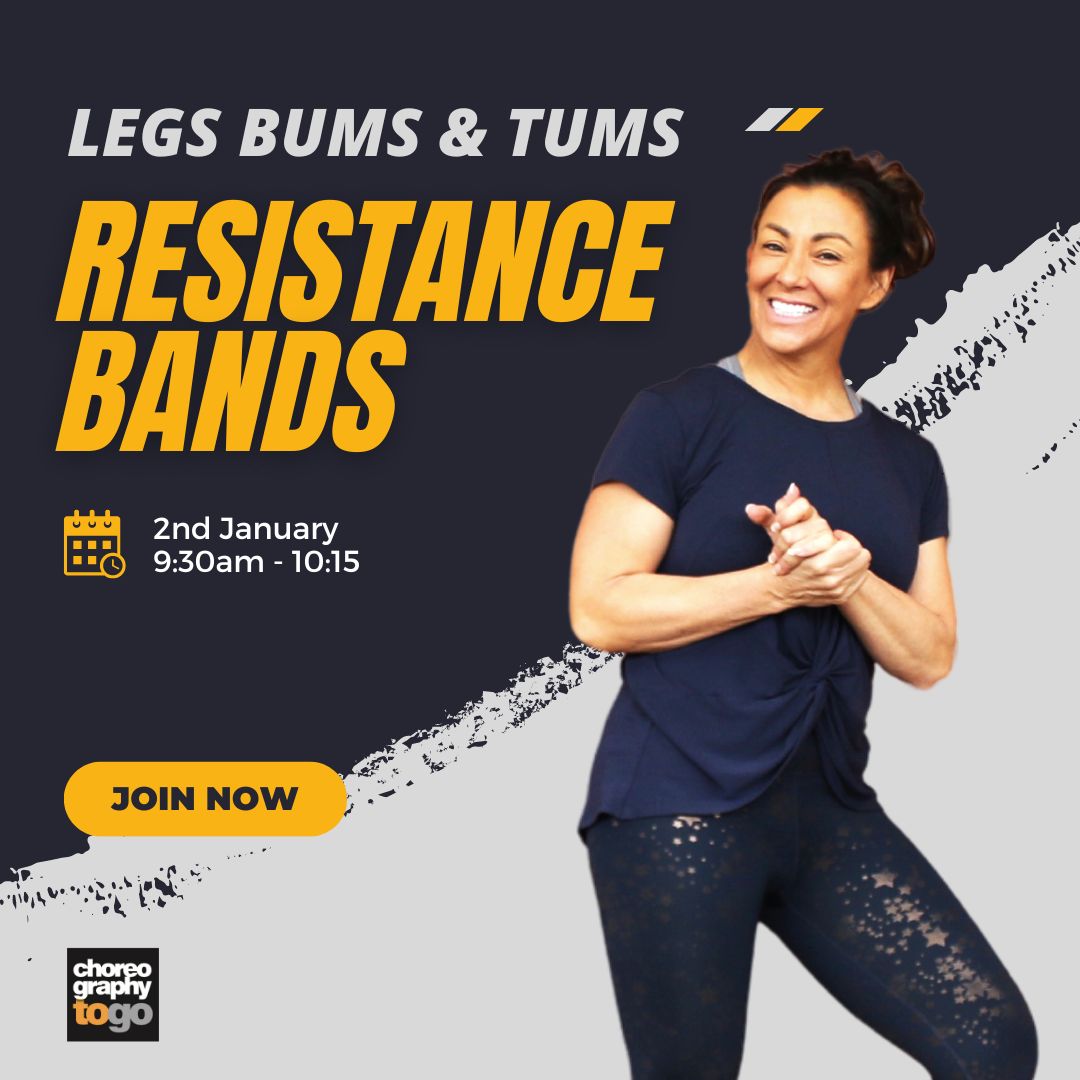 Legs Bums & Tums Resistance Bands - Choreographytogo