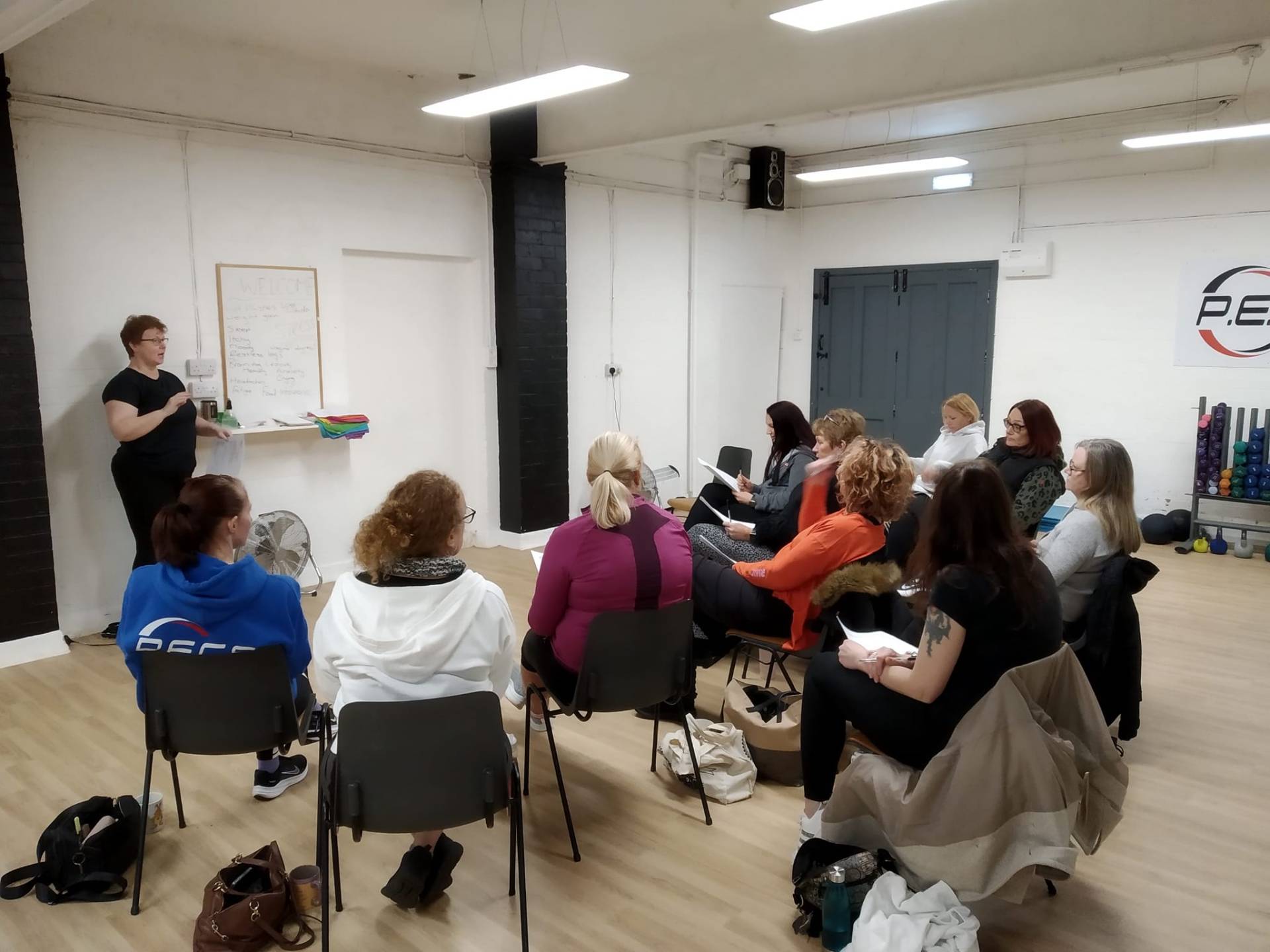 Guest Blog Tracy launches her first Menofit face to face