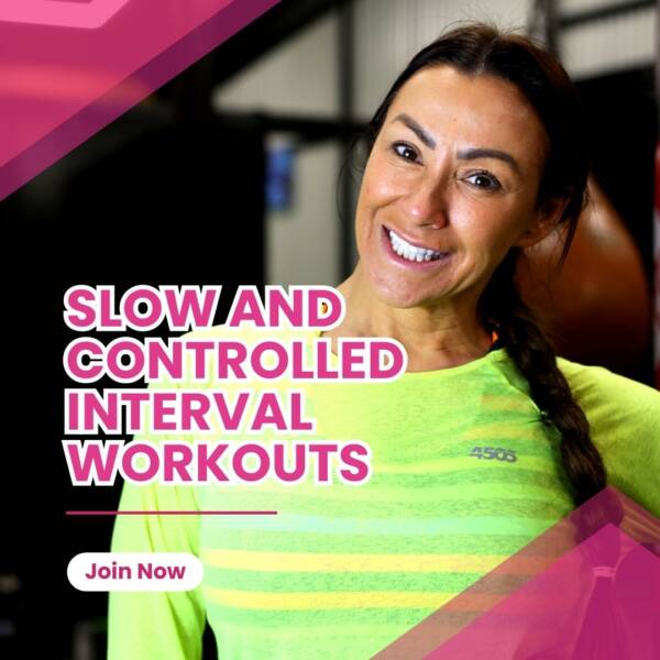 Slow and Controlled Interval workouts