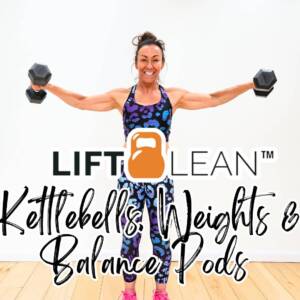 LIFT LEAN Kettlebells, Weights & Balance Pods 