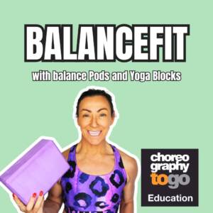 BalanceFit with balance Pods and Yoga Blocks