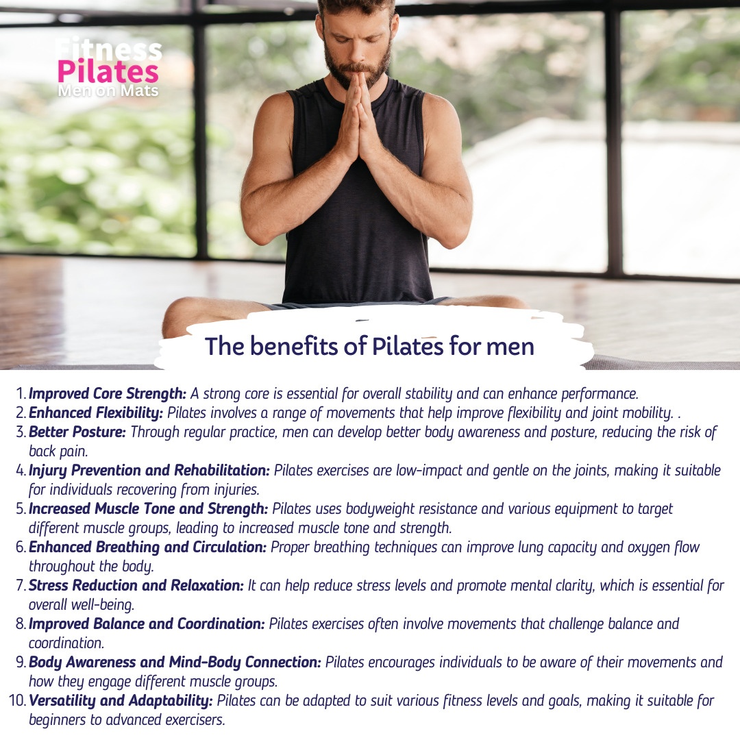 Pilates for Men: The Benefits and Best Exercises to Start With