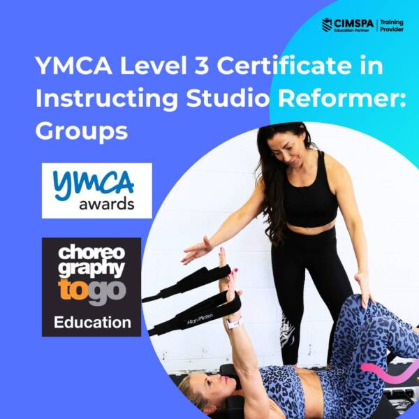 YMCA Level 3 Certificate in Instructing Studio Reformer: Groups