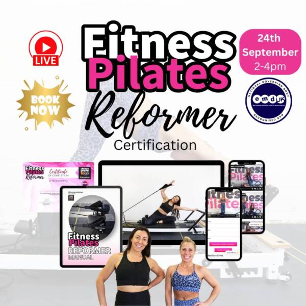 Fitness Pilates Reformer Certification 24th September
