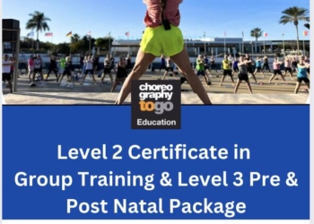 Level 2 Certificate in Group Training ETM Active IQ  & Level 3 Active IQ Award in Designing Pre and Post Natal Exercise Programmes (Level 3)