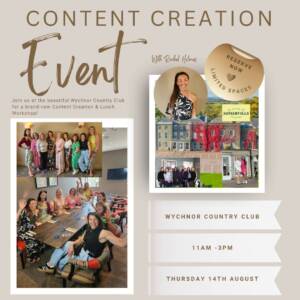 Live Content Creation & Lunch Workshop