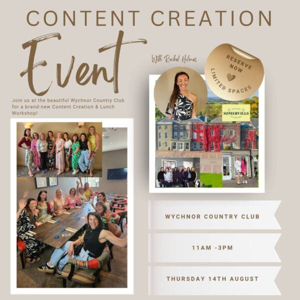 Live Content Creation & Lunch Workshop