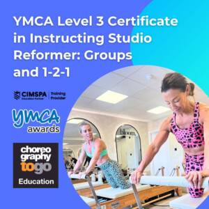 YMCA Level 3 Certificate in Instructing Studio Reformer: Groups and one to one