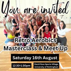 Retro Aerobics Masterclass & Meet Up