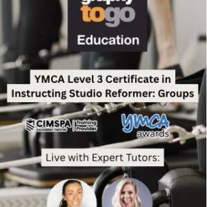 YMCA Level 3 Certificate in Instructing Studio Reformer: Groups 9th  OCTOBER  FACE TO FACE DERBYSHIRE