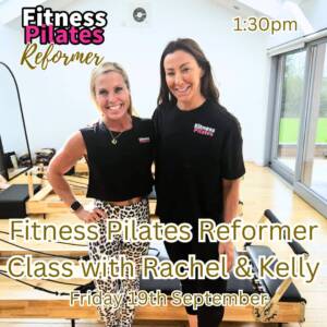 Fitness Pilates Reformer Class with Rachel 1.30pm timeslot