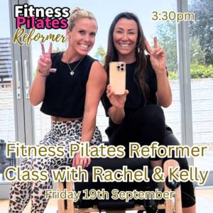 Fitness Pilates Reformer Class with Rachel 3:30pm timeslot