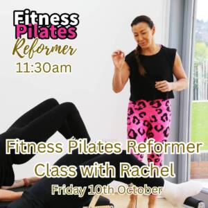 Fitness Pilates Reformer Class with Rachel October
