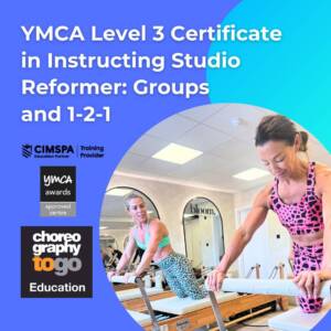 YMCA Level 3 Certificate in Instructing Studio Reformer: Groups and one to one