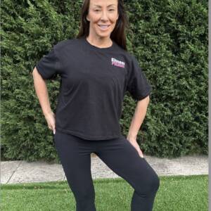 Boxy Fitness Pilates T Shirt