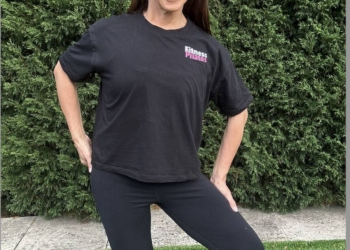 Boxy Fitness Pilates T Shirt