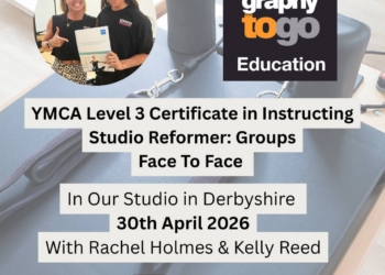 YMCA Level 3 Certificate in Instructing Studio Reformer: 30th April Groups  Face to Face Derbyshire