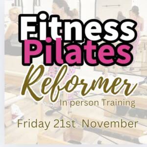 Fitness Pilates Reformer Certification Face to face 21st November Gloucester