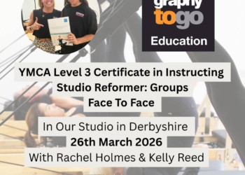 YMCA Level 3 Certificate in Instructing Studio Reformer: 26th March Groups  Face to Face Derbyshire