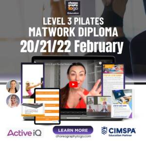 Level 3 Pilates Diploma 20/21/22 February 2026