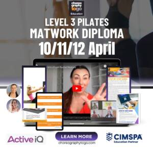 Level 3 Pilates Diploma 10th - 12th April
