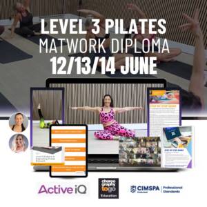 Level 3 Pilates Diploma 12/13/14 June 2026