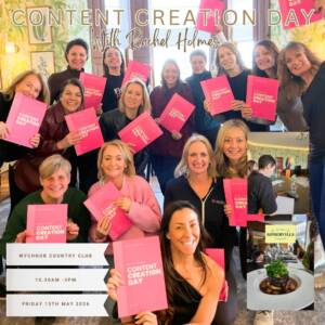 Live Content Creation & Lunch Workshop Friday 15th May