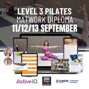 Level 3 Pilates Diploma 11/12/13 September