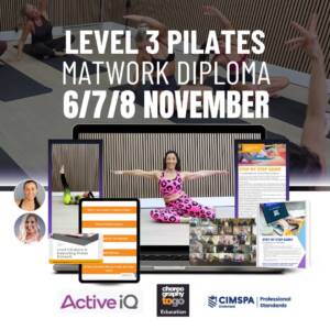 Level 3 Pilates Diploma 6/7/8 November