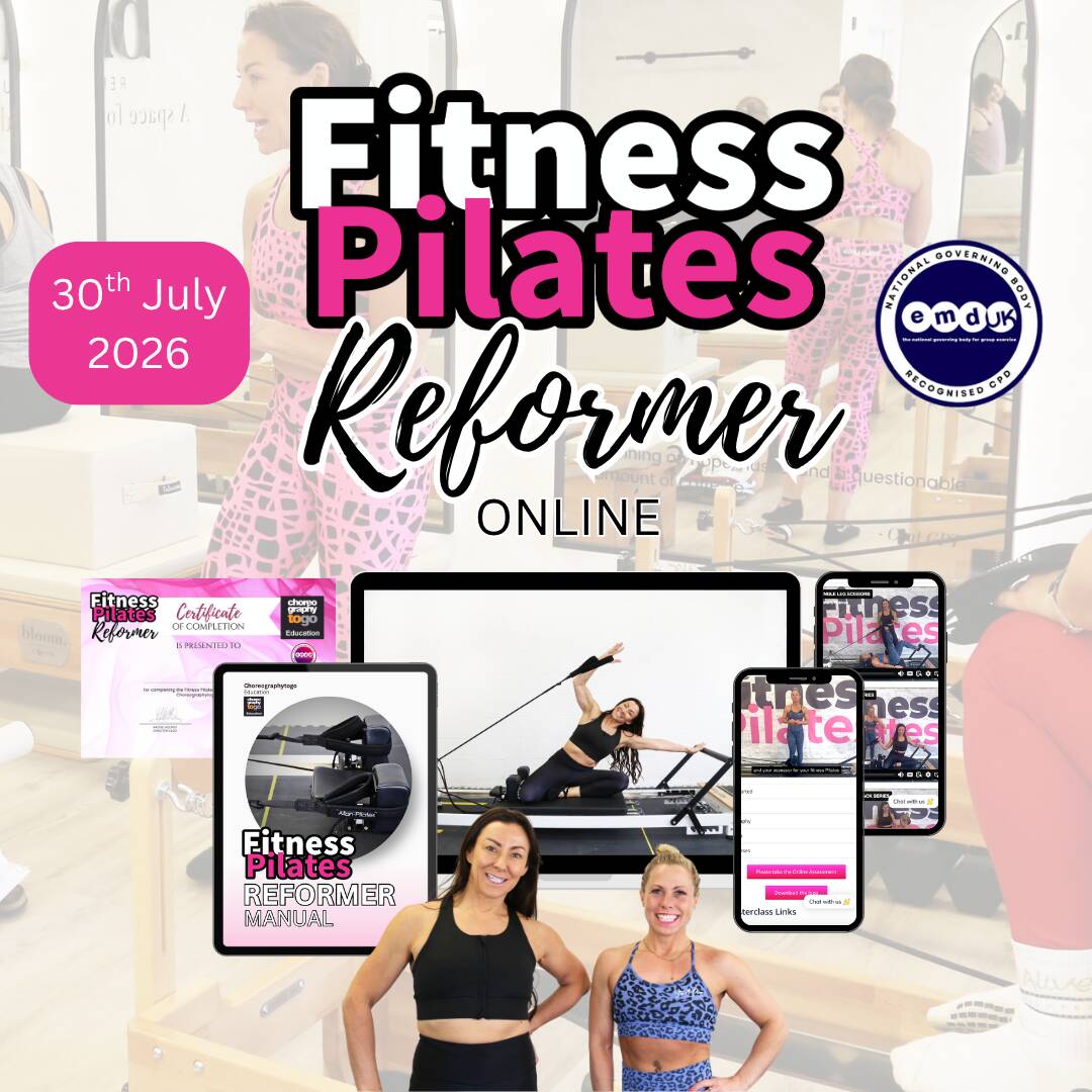 Fitness Pilates Reformer Certification Online 30th July 2026